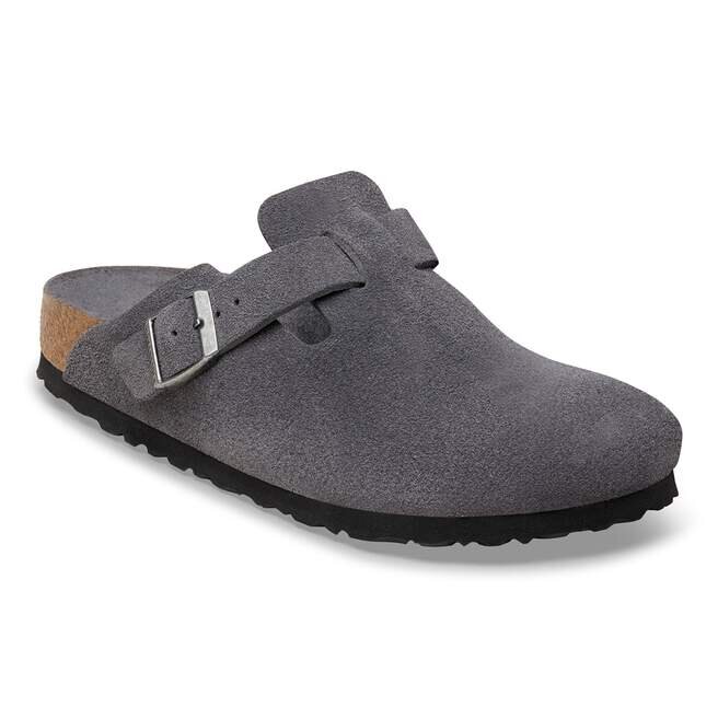 Boston Soft Footbed Suede Leather Boston Soft Footbed Suede Leather