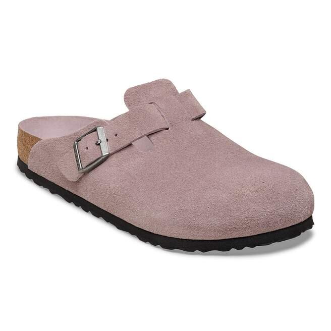 Boston Soft Footbed Suede Leather Boston Soft Footbed Suede Leather