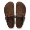 Boston Soft Footbed Suede Leather Boston Soft Footbed Suede Leather