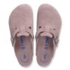 Boston Soft Footbed Suede Leather Boston Soft Footbed Suede Leather