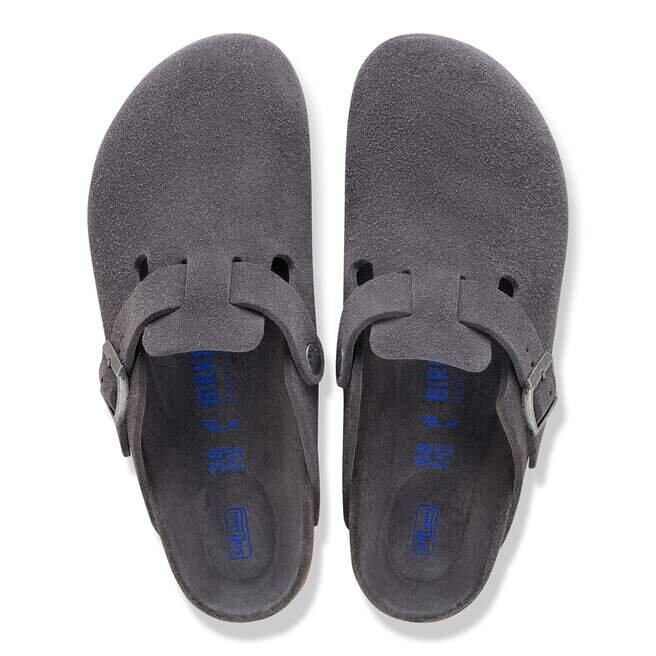 Boston Soft Footbed Suede Leather Boston Soft Footbed Suede Leather