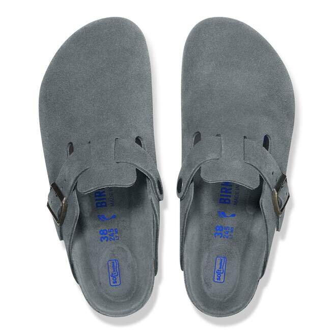 Boston Soft Footbed Suede Leather Boston Soft Footbed Suede Leather