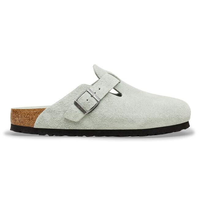 Boston Soft Footbed Suede Leather Boston Soft Footbed Suede Leather