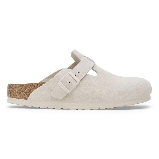 Boston Soft Footbed Suede Leather Boston Soft Footbed Suede Leather