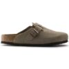 Boston Soft Footbed Suede Leather Boston Soft Footbed Suede Leather