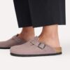 Boston Soft Footbed Suede Leather Boston Soft Footbed Suede Leather