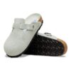 Boston Soft Footbed Suede Leather Boston Soft Footbed Suede Leather