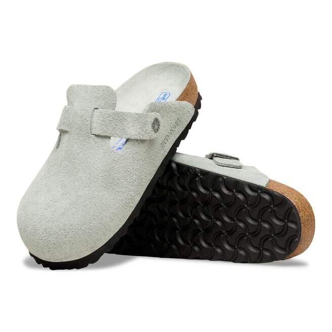 Boston Soft Footbed Suede Leather Boston Soft Footbed Suede Leather