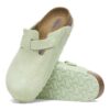 Boston Soft Footbed Suede Leather Boston Soft Footbed Suede Leather