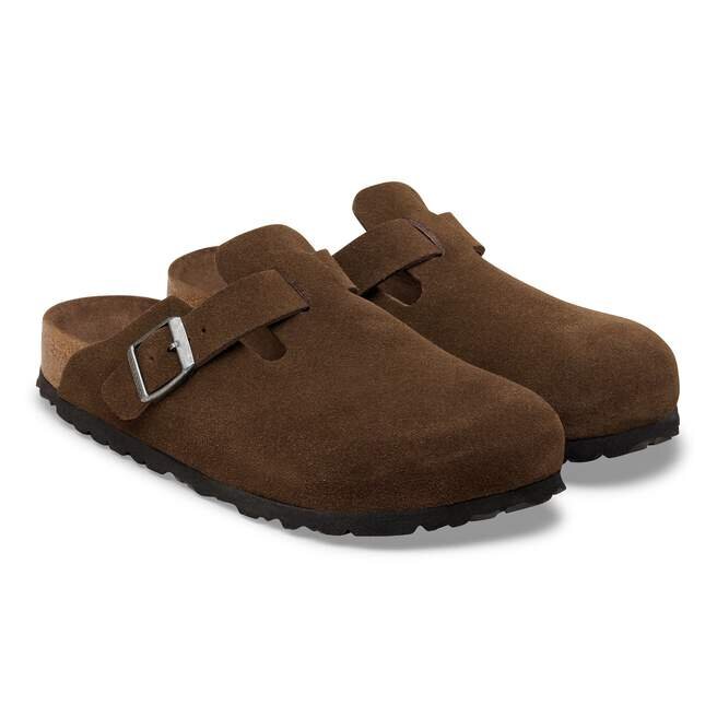 Boston Soft Footbed Suede Leather Boston Soft Footbed Suede Leather