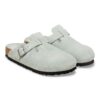 Boston Soft Footbed Suede Leather Boston Soft Footbed Suede Leather