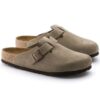 Boston Soft Footbed Suede Leather Boston Soft Footbed Suede Leather