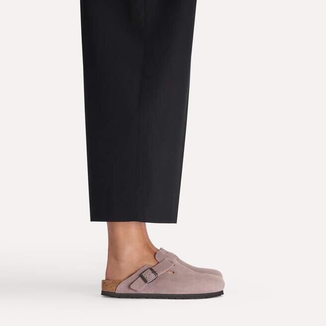 Boston Soft Footbed Suede Leather Boston Soft Footbed Suede Leather