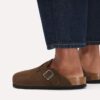 Boston Soft Footbed Suede Leather Boston Soft Footbed Suede Leather