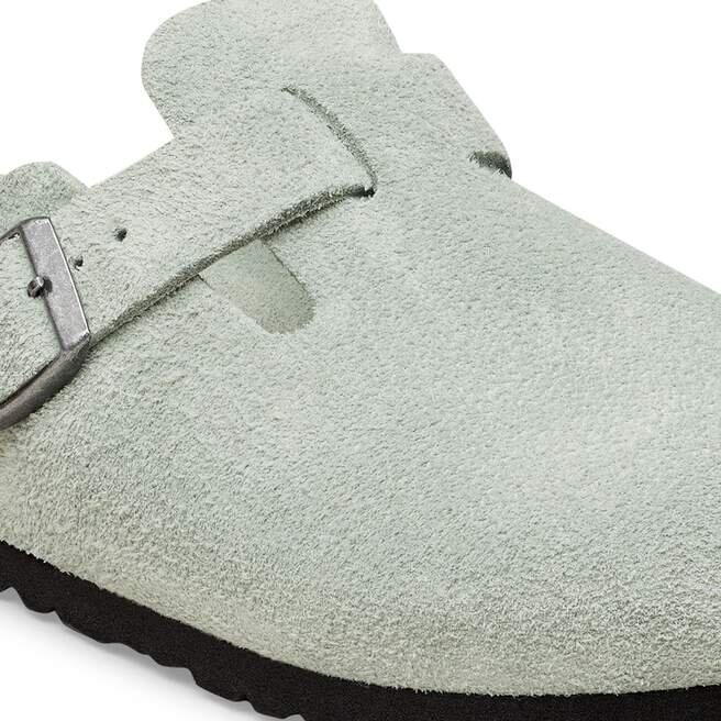 Boston Soft Footbed Suede Leather Boston Soft Footbed Suede Leather