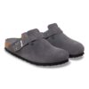 Boston Soft Footbed Suede Leather Boston Soft Footbed Suede Leather