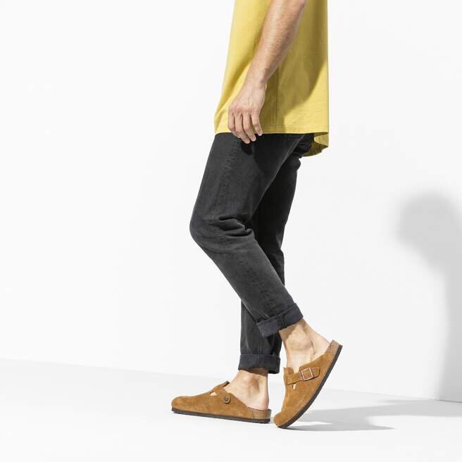 Boston Soft Footbed Suede Leather Boston Soft Footbed Suede Leather