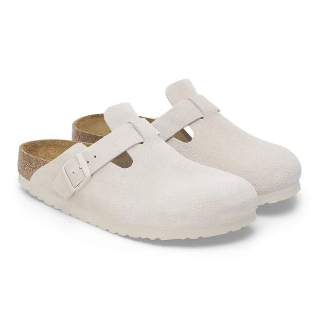 Boston Soft Footbed Suede Leather Boston Soft Footbed Suede Leather