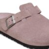 Boston Soft Footbed Suede Leather Boston Soft Footbed Suede Leather