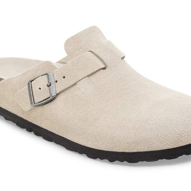 Boston Soft Footbed Suede Leather Boston Soft Footbed Suede Leather