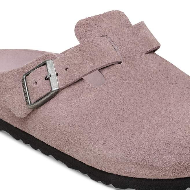 Boston Soft Footbed Suede Leather Boston Soft Footbed Suede Leather