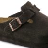 Boston Soft Footbed Suede Leather Boston Soft Footbed Suede Leather