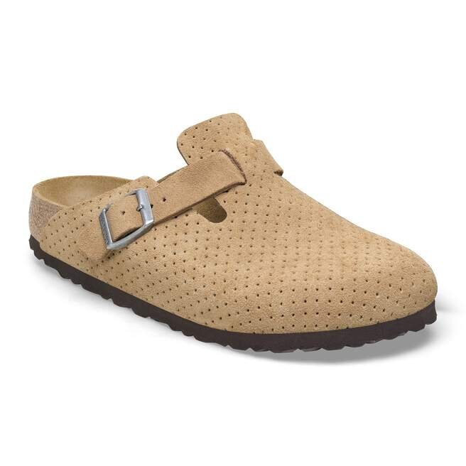 Boston Suede Embossed Dotted New Beige Boston Suede Embossed Dotted New Beige