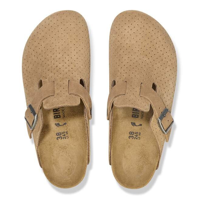 Boston Suede Embossed Dotted New Beige Boston Suede Embossed Dotted New Beige