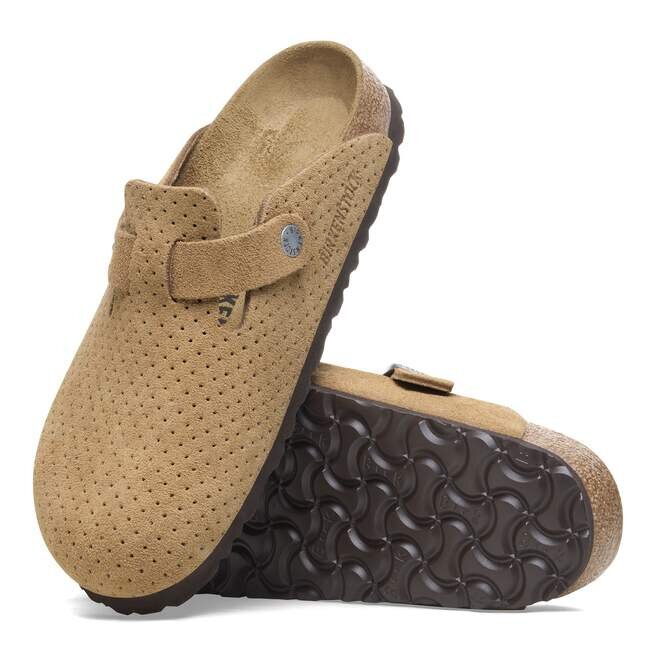 Boston Suede Embossed Dotted New Beige Boston Suede Embossed Dotted New Beige