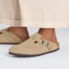Boston Suede Embossed Dotted New Beige Boston Suede Embossed Dotted New Beige