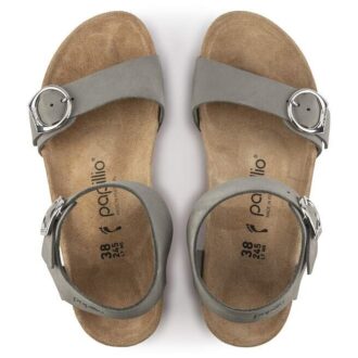 Δέρμα Nubuck Soley σε χρώμα Dove Gray