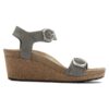 Δέρμα Nubuck Soley σε χρώμα Dove Gray