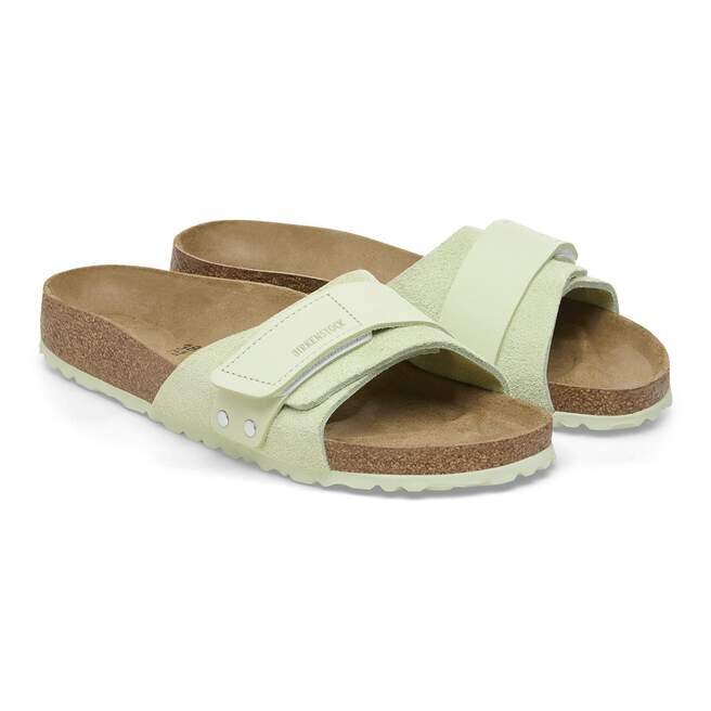Δέρμα σουέτ Oita σε χρώμα Faded Lime Δέρμα σουέτ Oita σε χρώμα Faded Lime