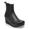Ebba Slip on Δέρμα Μαύρο Μαύρο