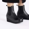 Ebba Slip on Δέρμα Μαύρο Μαύρο