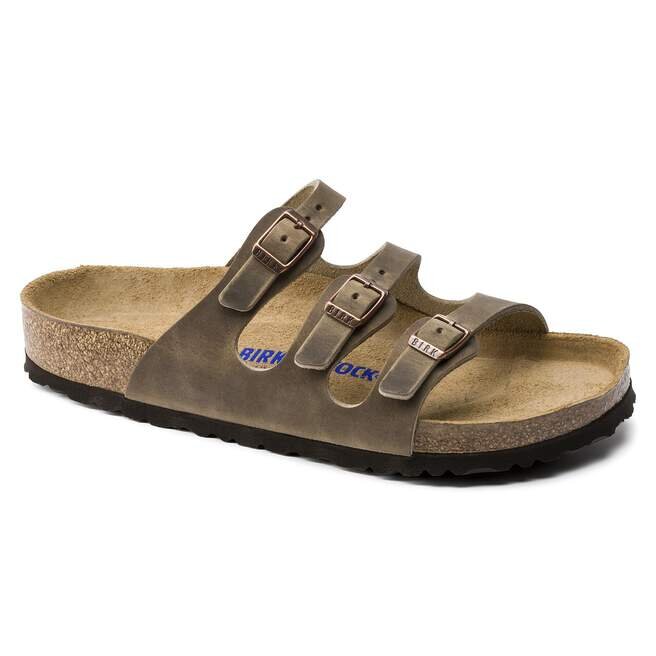 Florida Soft Footbed Oiled Leather Tobacco Brown Florida Soft Footbed Oiled Leather Tobacco Brown