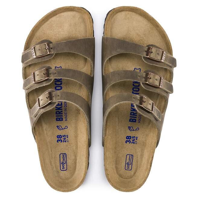 Florida Soft Footbed Oiled Leather Tobacco Brown Florida Soft Footbed Oiled Leather Tobacco Brown