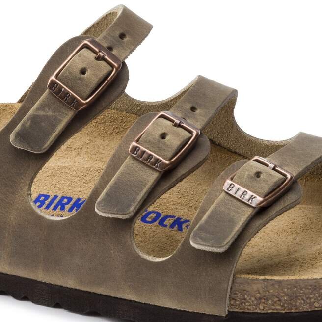Florida Soft Footbed Oiled Leather Tobacco Brown Florida Soft Footbed Oiled Leather Tobacco Brown