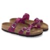 Franca Braided Oiled Leather Festival Fuchsia Franca Braided Oiled Leather Festival Fuchsia