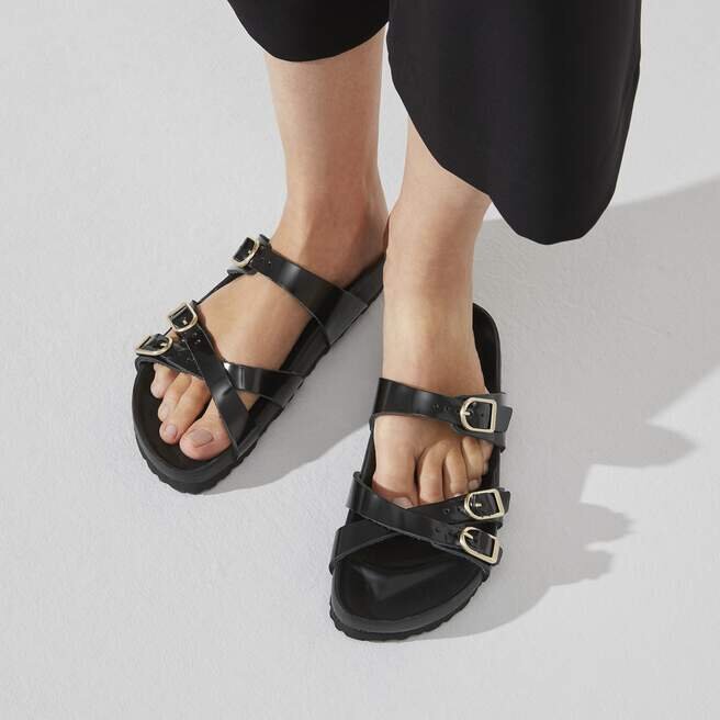 Franca Φυσικό δέρμα λουστρίνι High Shine Black Franca Φυσικό δέρμα λουστρίνι High Shine Black