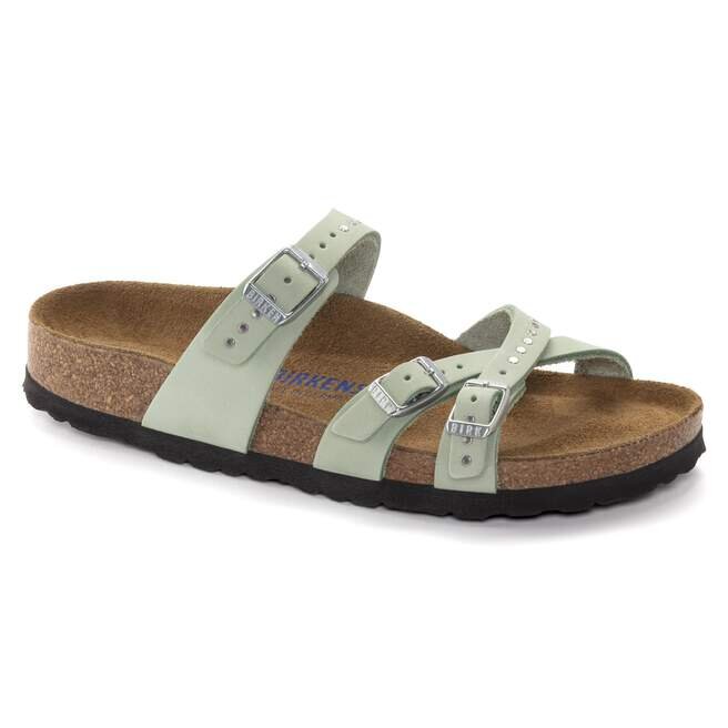 Franca Soft FootbedN Nubuck Leather Matcha Franca Soft FootbedN Nubuck Leather Matcha