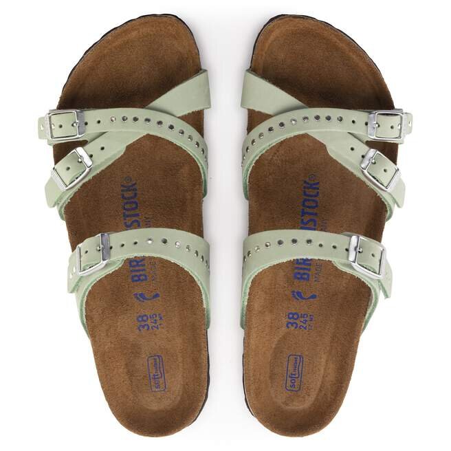 Franca Soft FootbedN Nubuck Leather Matcha Franca Soft FootbedN Nubuck Leather Matcha