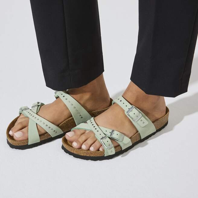 Franca Soft FootbedN Nubuck Leather Matcha Franca Soft FootbedN Nubuck Leather Matcha
