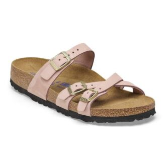 Franca Soft FootbedN Nubuck Leather Soft Pink