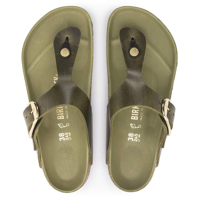 Gizeh Big Buckle Φυσικό δέρμα λαδωμένο Gizeh Big Buckle Φυσικό δέρμα λαδωμένο