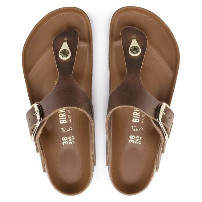 Gizeh Big Buckle Φυσικό δέρμα λαδωμένο Gizeh Big Buckle Φυσικό δέρμα λαδωμένο