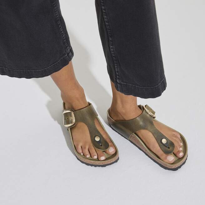 Gizeh Big Buckle Φυσικό δέρμα λαδωμένο Gizeh Big Buckle Φυσικό δέρμα λαδωμένο