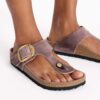 Gizeh Big Buckle Φυσικό δέρμα λαδωμένο Gizeh Big Buckle Φυσικό δέρμα λαδωμένο