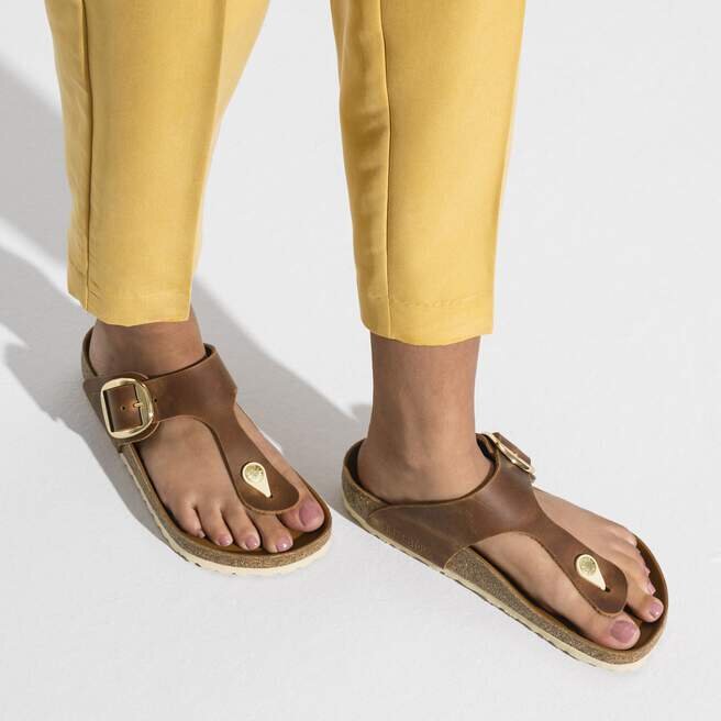 Gizeh Big Buckle Φυσικό δέρμα λαδωμένο Gizeh Big Buckle Φυσικό δέρμα λαδωμένο