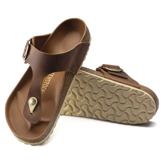 Gizeh Big Buckle Φυσικό δέρμα λαδωμένο Gizeh Big Buckle Φυσικό δέρμα λαδωμένο